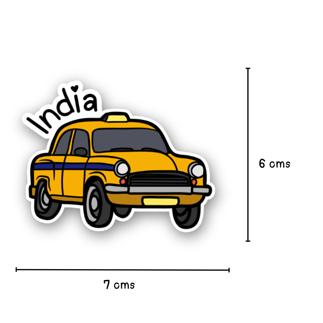 India Fridge Magnets (Set of 4)