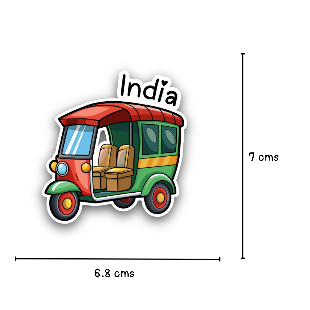 India Fridge Magnets (Set of 4)
