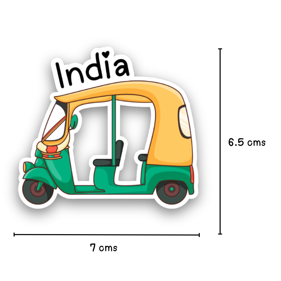 India Fridge Magnets (Set of 3)