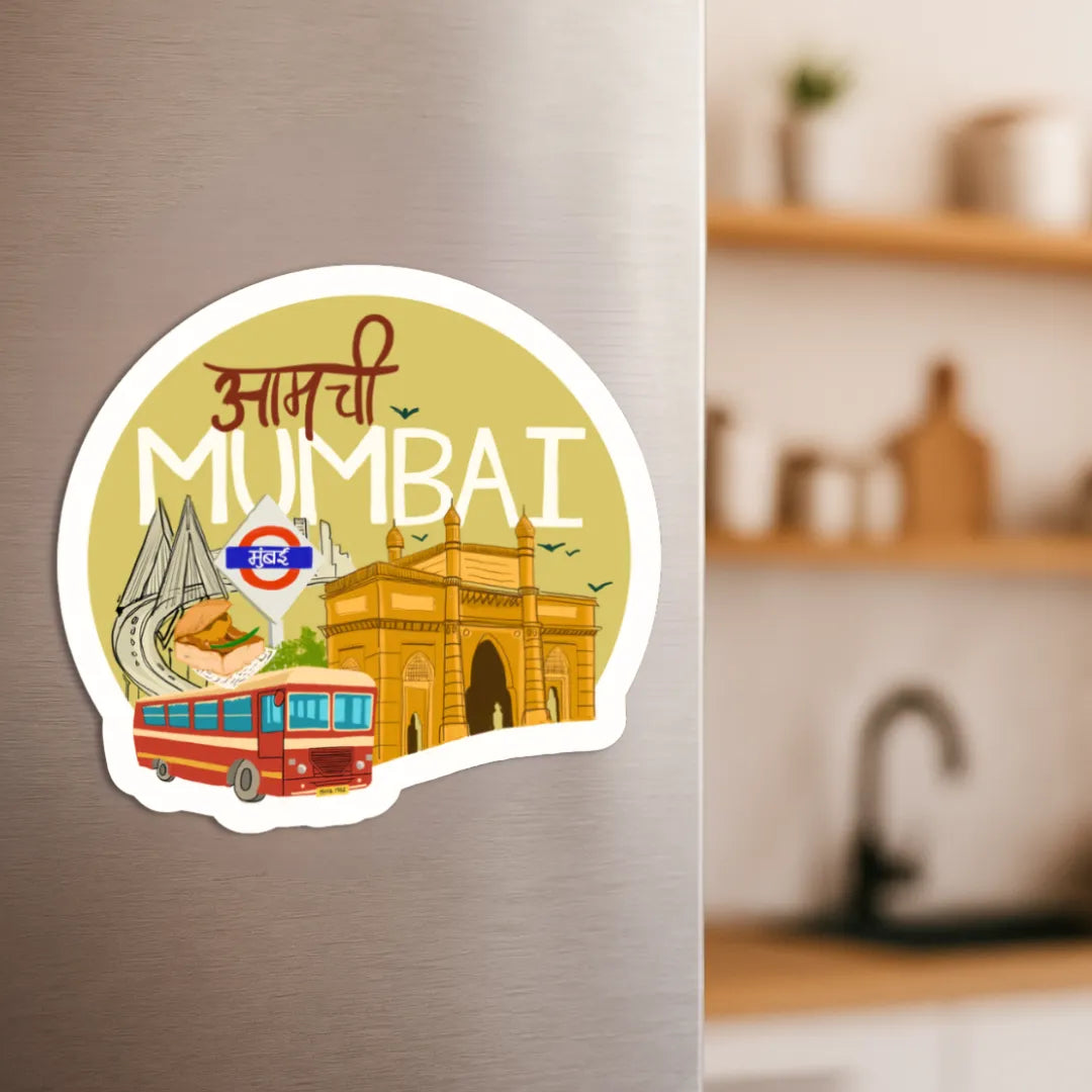 Aamchi Mumbai Fridge Magnets