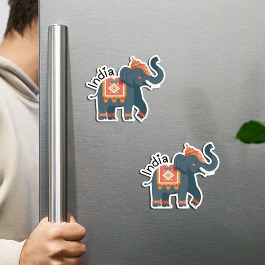 Elephant India Fridge Magnets