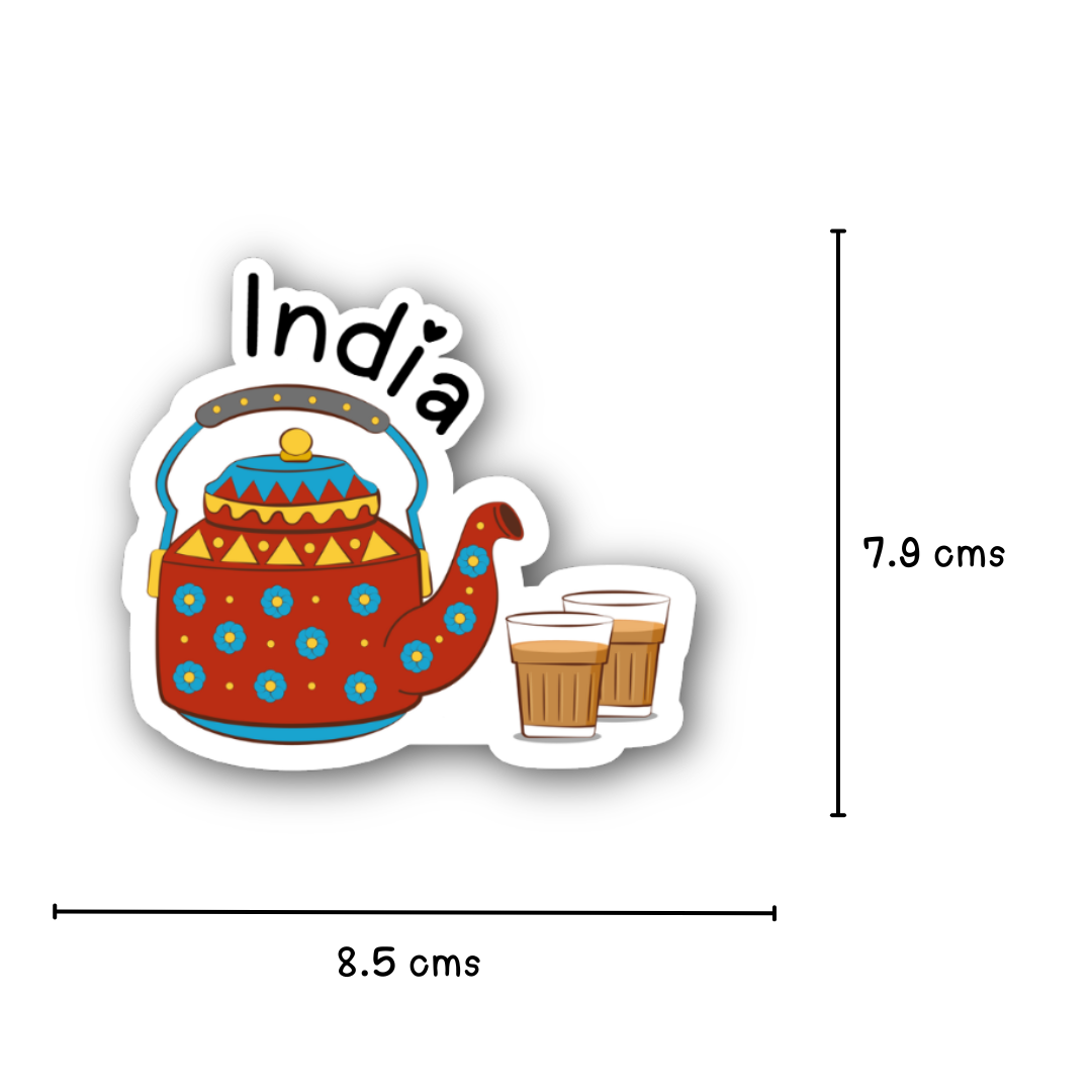 India Fridge Magnets (Set of 4)