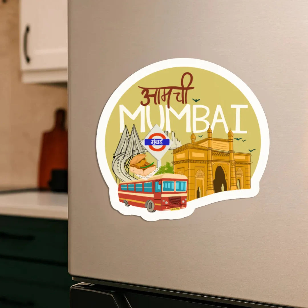 Aamchi Mumbai Fridge Magnets