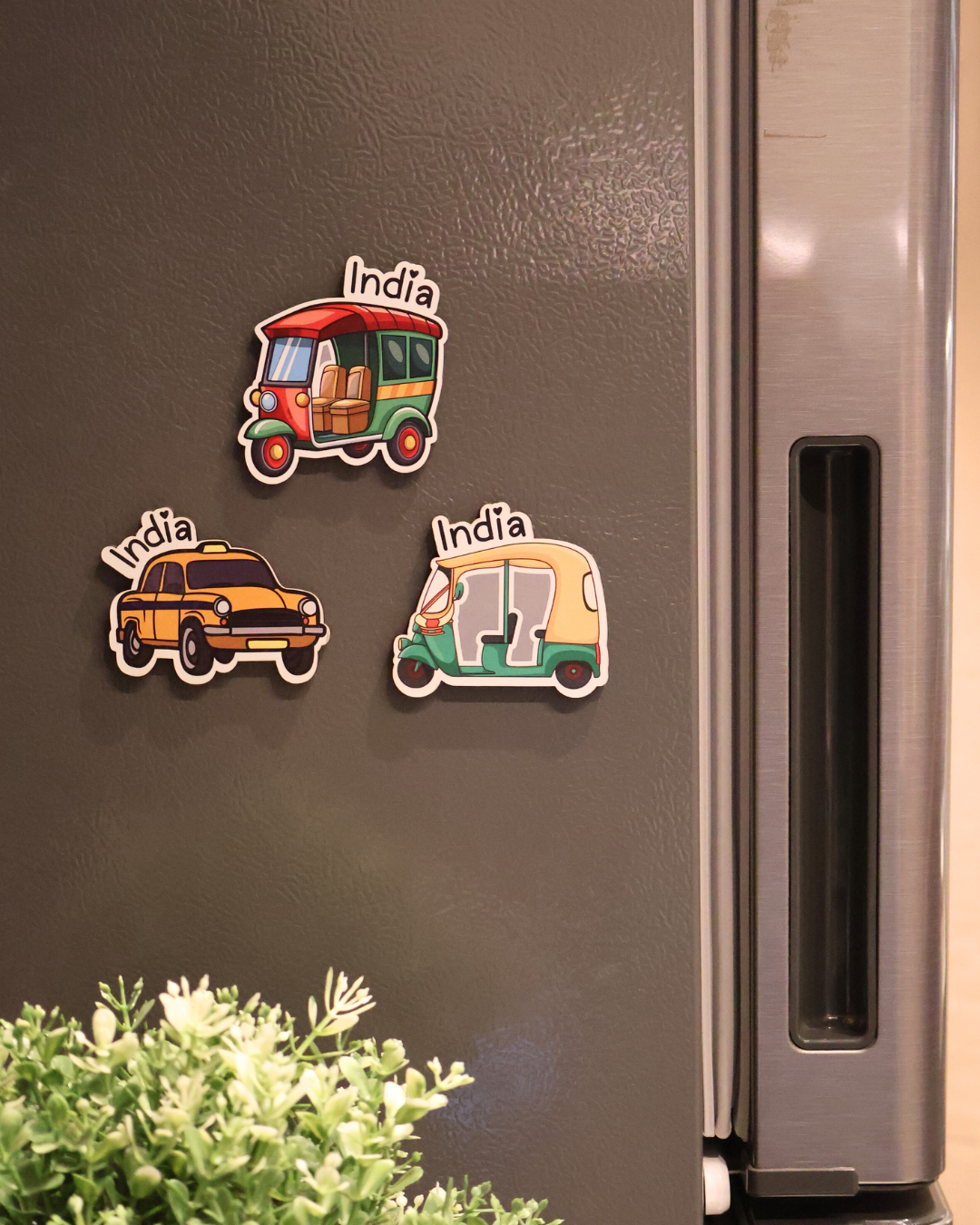 India Fridge Magnets (Set of 4)