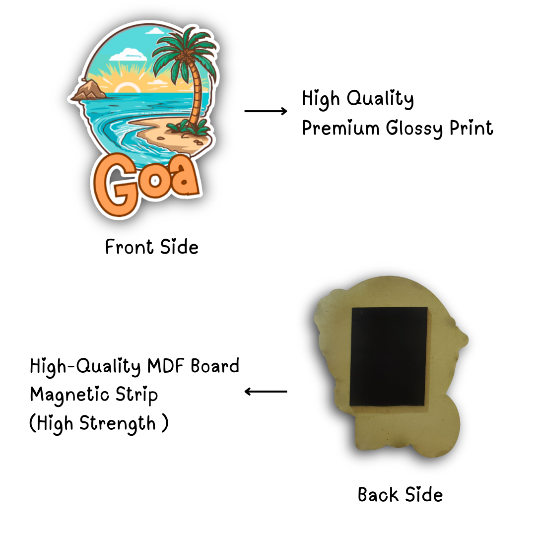 Goa Beach India Fridge Magnets