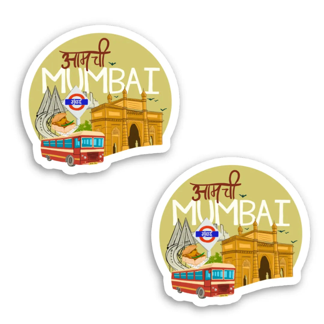 Aamchi Mumbai Fridge Magnets