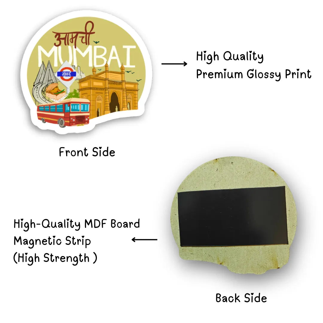 Aamchi Mumbai Fridge Magnets