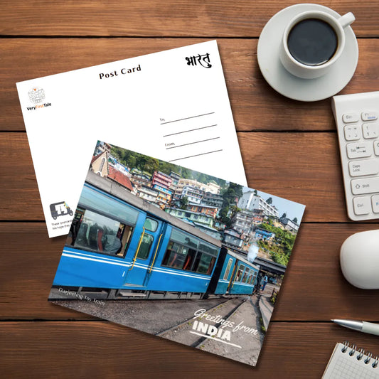 Darjeeling Toy Train India Postcards (Free Envelopes)