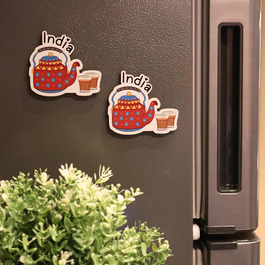 India Fridge Magnets (Set of 4)