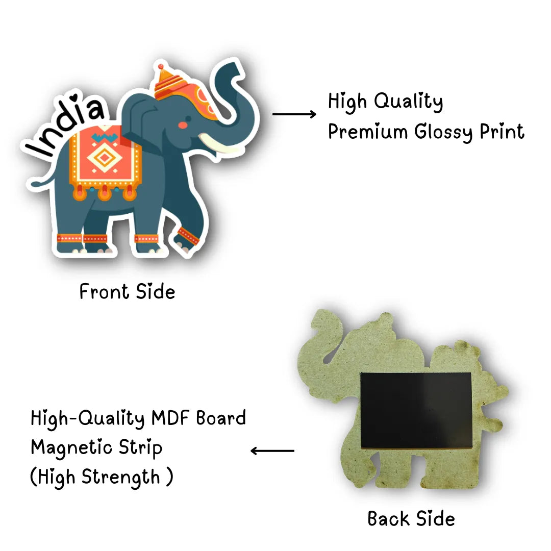 Elephant India Fridge Magnets