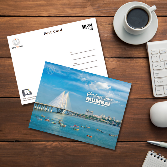 Mumbai Sealink Postcards (Pack of 5) & Souvenir Keychains (Set of 2)
