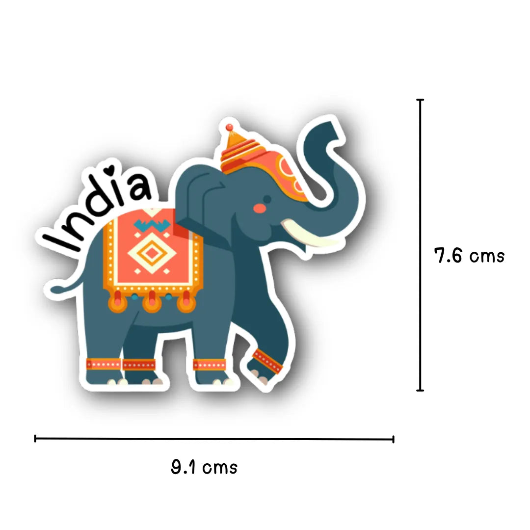 Elephant India Fridge Magnets