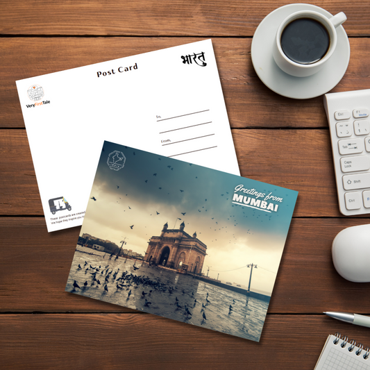 Mumbai Gateway of India Postcards (Free Envelopes)