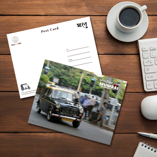 Mumbai Taxi India Postcards (Free Envelopes)