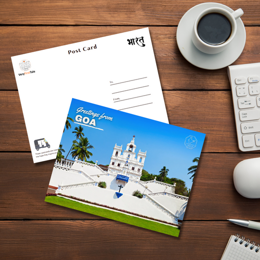Goa Immaculate Church India Postcards (Free Envelopes)