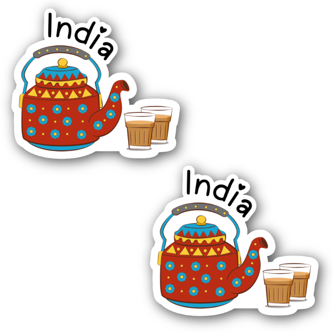 Chai & Ketli India Fridge Magnets
