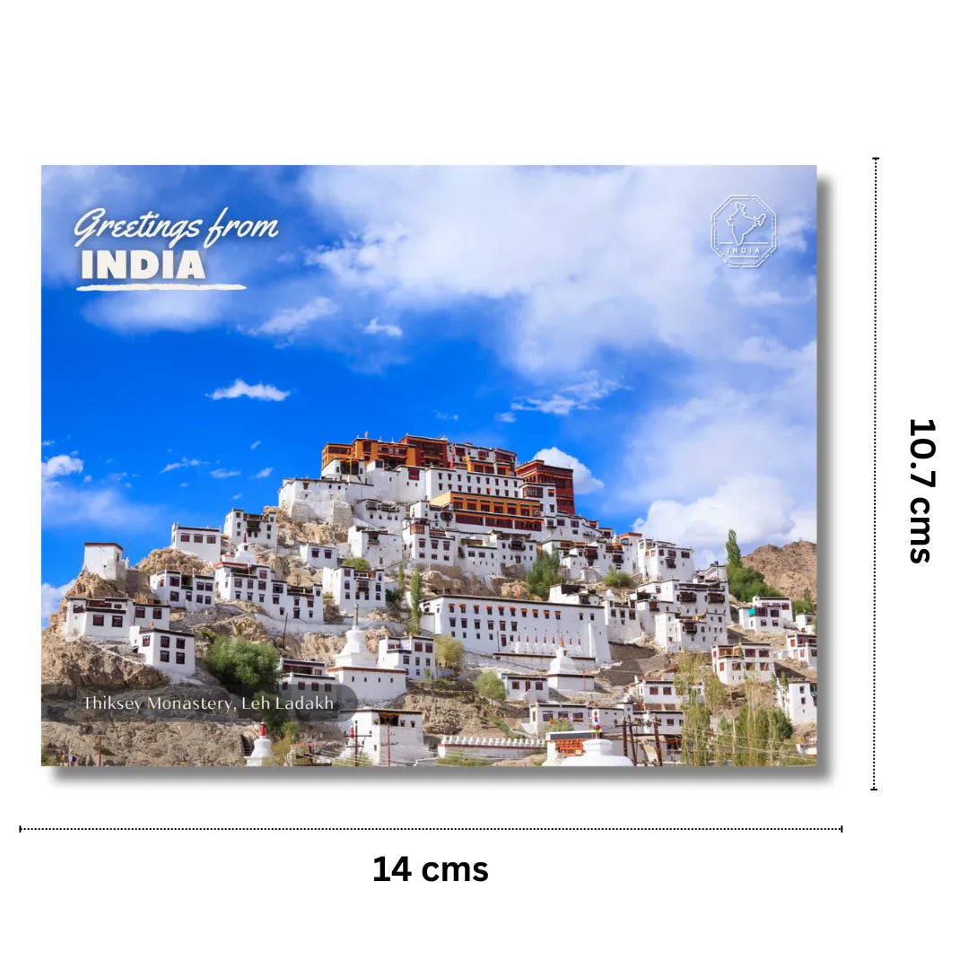 Leh Ladakh India Postcards Pack of 4 (Free Envelopes)