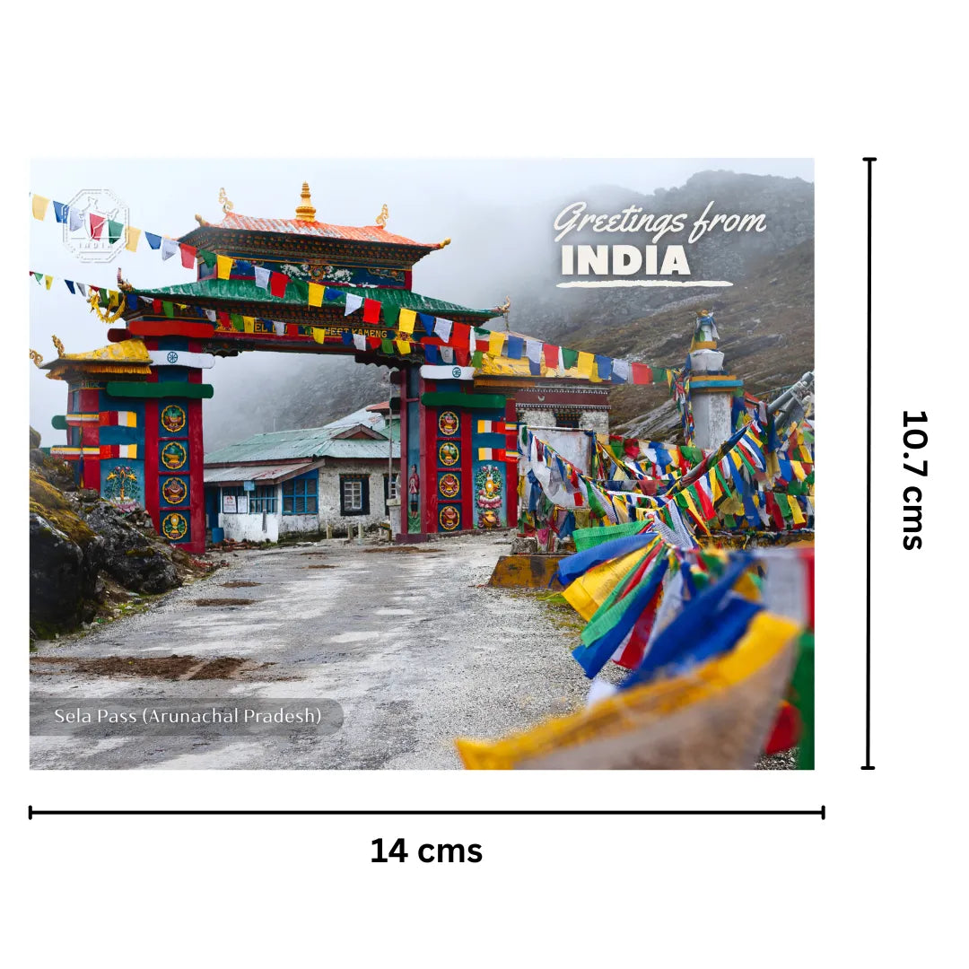 Sela Pass Arunachal Pradesh India Postcards (Free Envelopes)