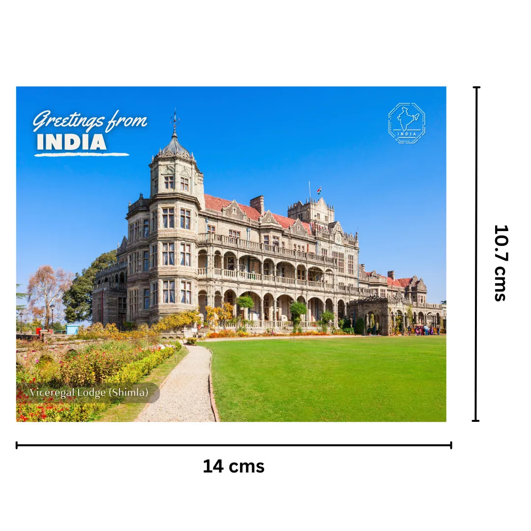 Shimla Viceregal Lodge India Postcards (Free Envelopes)