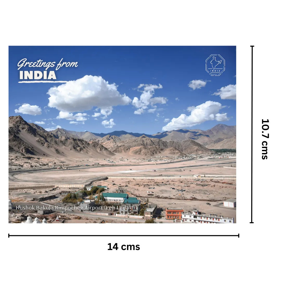 Leh Airport India Postcards (Free Envelopes)