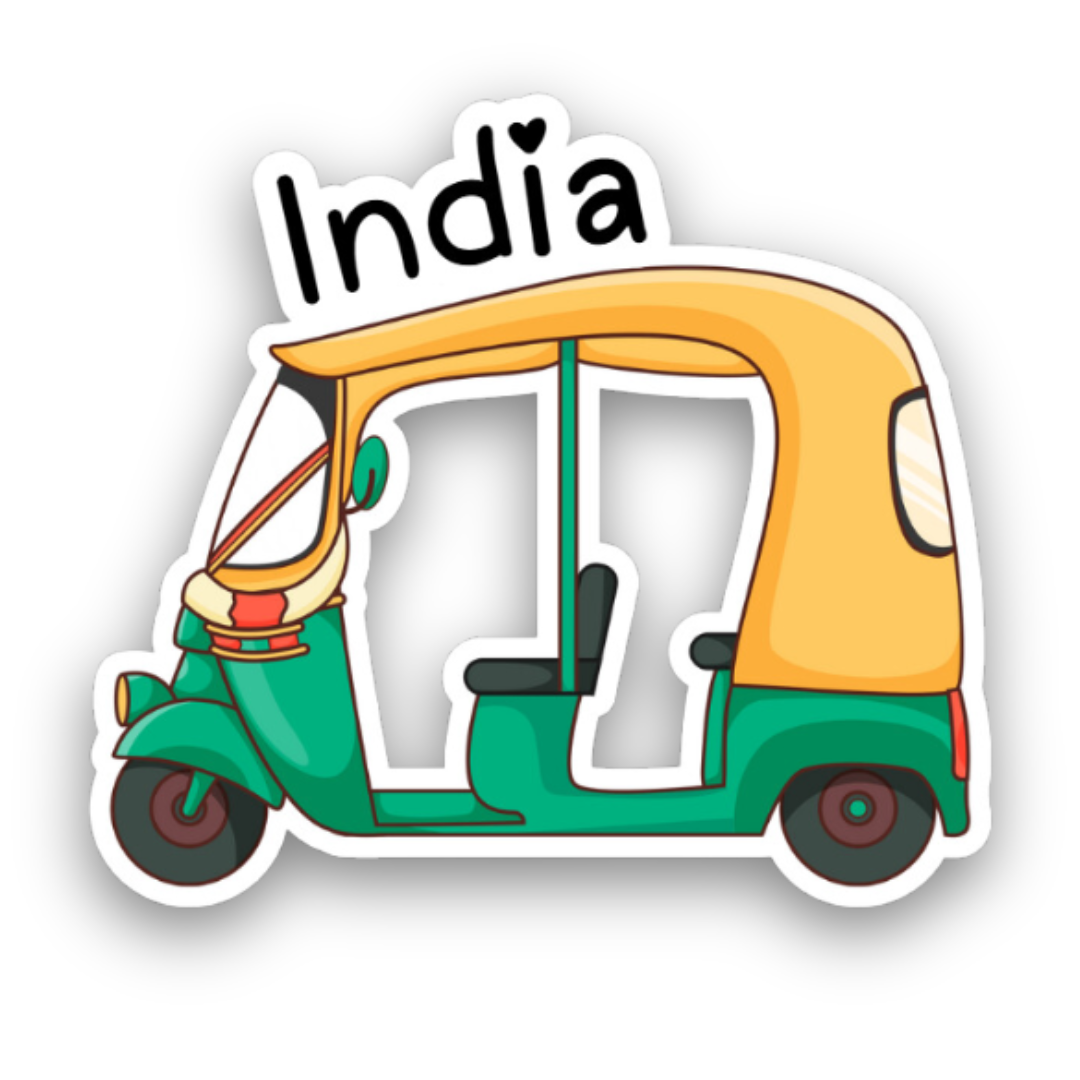India Fridge Magnets (Set of 3)