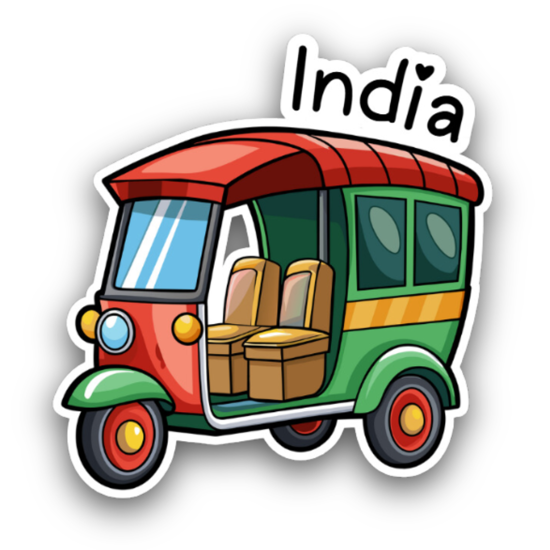 India Fridge Magnets (Set of 3)