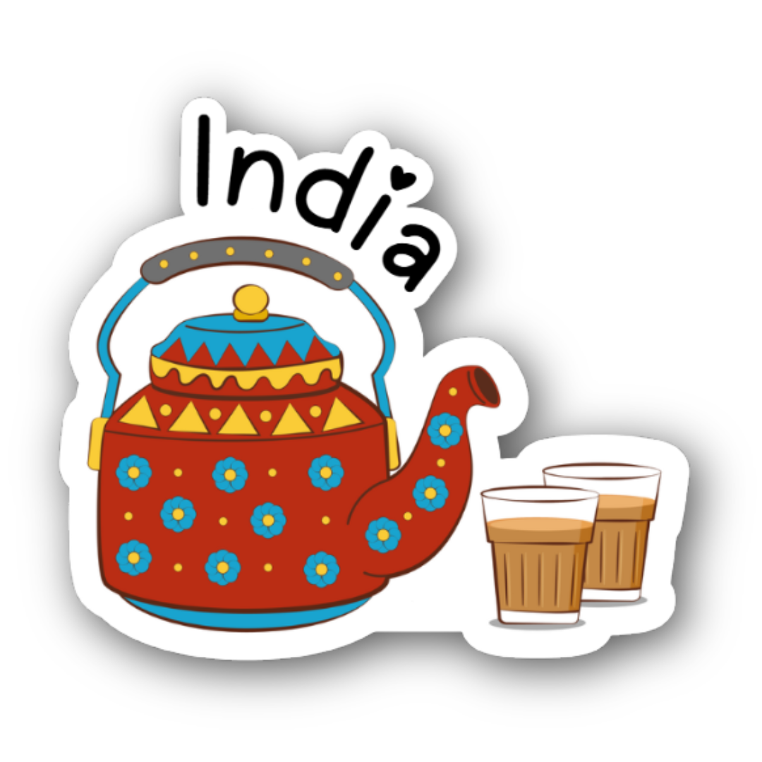 India Fridge Magnets (Set of 4)