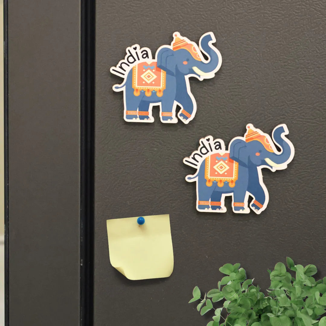 Elephant India Fridge Magnets