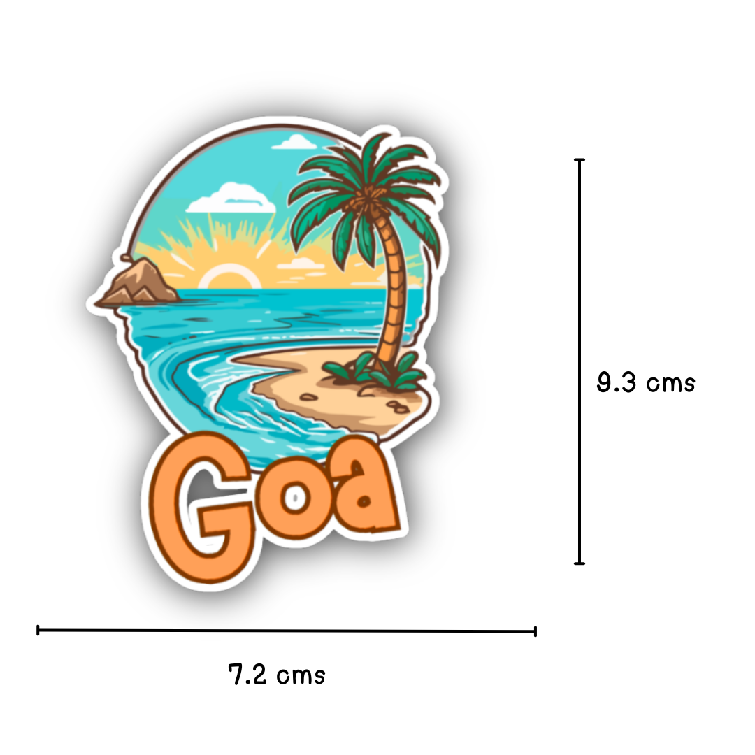 Goa Beach India Fridge Magnets