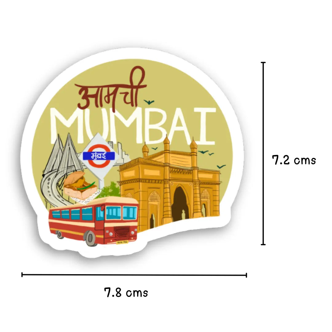 Aamchi Mumbai Fridge Magnets