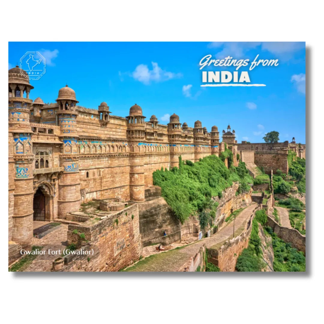 Gwalior Fort India Postcards (Free Envelopes)