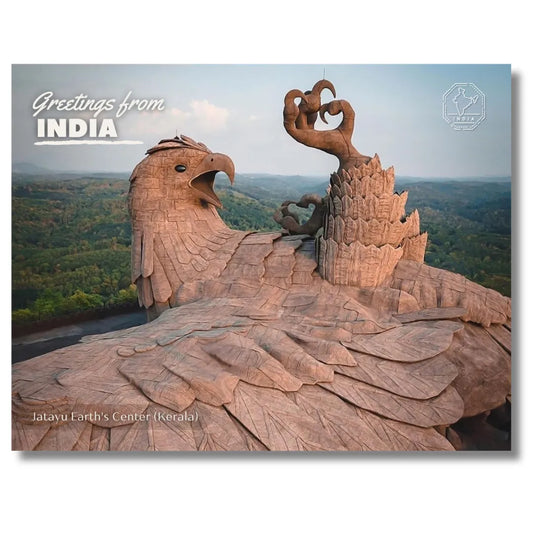 Jatayu Earth's Center Kerala Postcards (Free Envelopes)