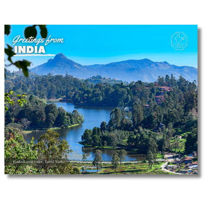 Kodaikanal Lake Tamil Nadu Postcards (Free Envelopes)
