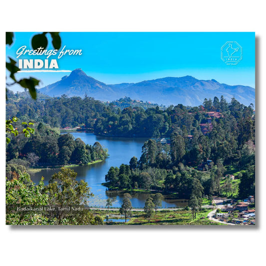 Kodaikanal Lake Tamil Nadu Postcards (Free Envelopes)