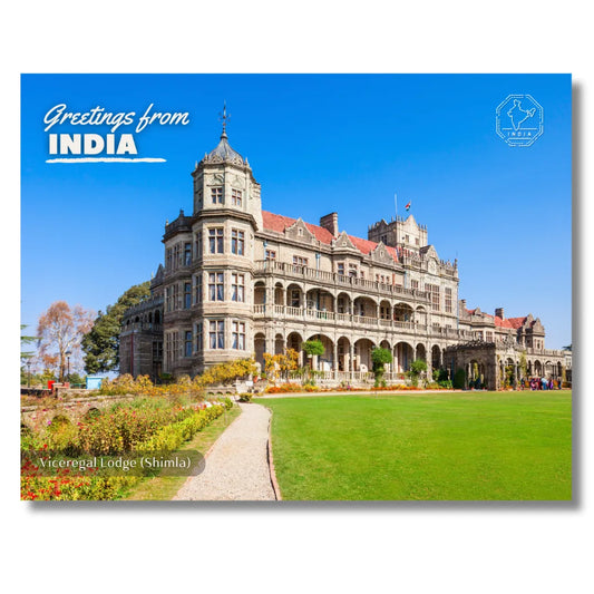 Shimla Viceregal Lodge India Postcards (Free Envelopes)