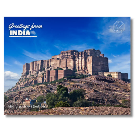 Jodhpur Mehrangarh Fort India Postcards (Free Envelopes)