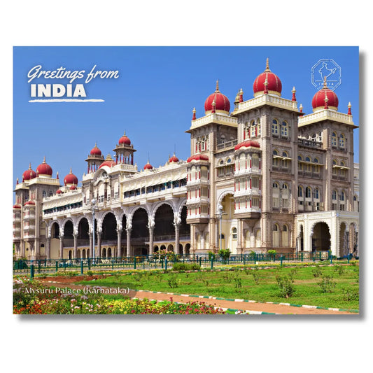 Mysuru Palace India Postcards (Free Envelopes)