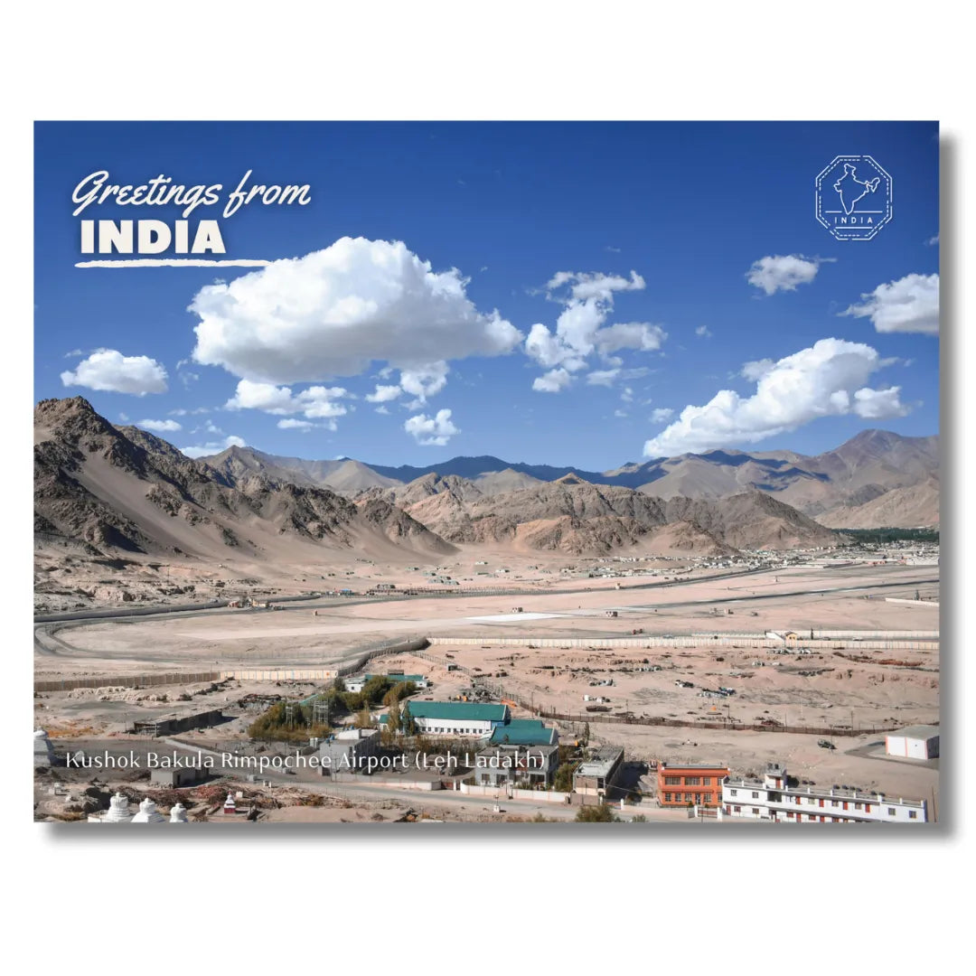 Leh Airport India Postcards (Free Envelopes)