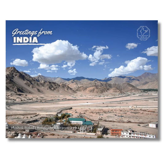 Leh Airport India Postcards (Free Envelopes)