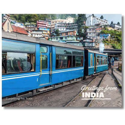 Darjeeling Toy Train India Postcards (Free Envelopes)
