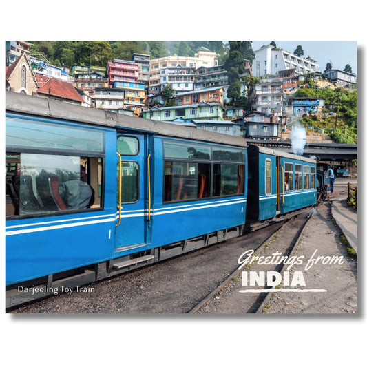 Darjeeling Toy Train India Postcards (Free Envelopes)