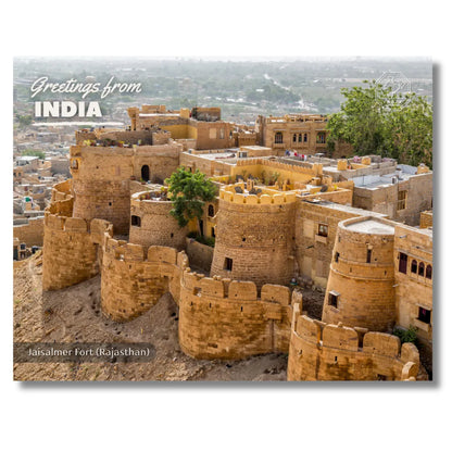 Jaisalmer Fort India Postcards (Free Envelopes)