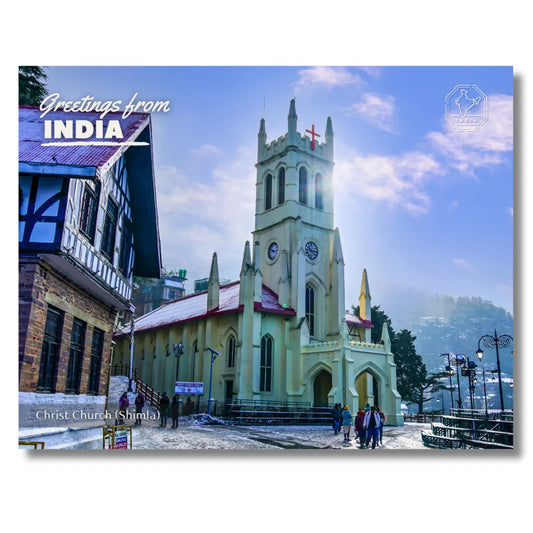 Shimla Christ Church India Postcards (Free Envelopes)