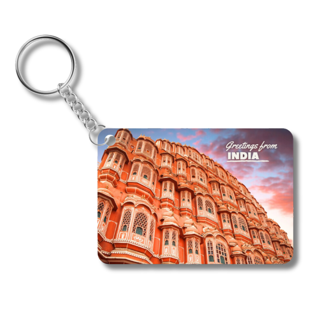 Hawa Mahal Jaipur India Keychains (Set of 2) – VeryFirstTale