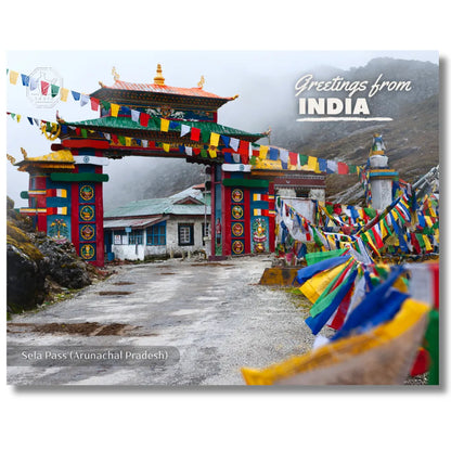 Sela Pass Arunachal Pradesh India Postcards (Free Envelopes)