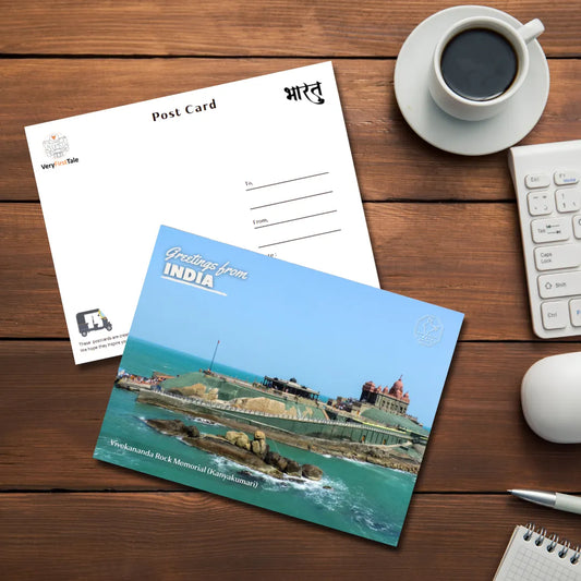 Kanyakumari Vivekananda Rock Memorial India Postcards (Free Envelopes)