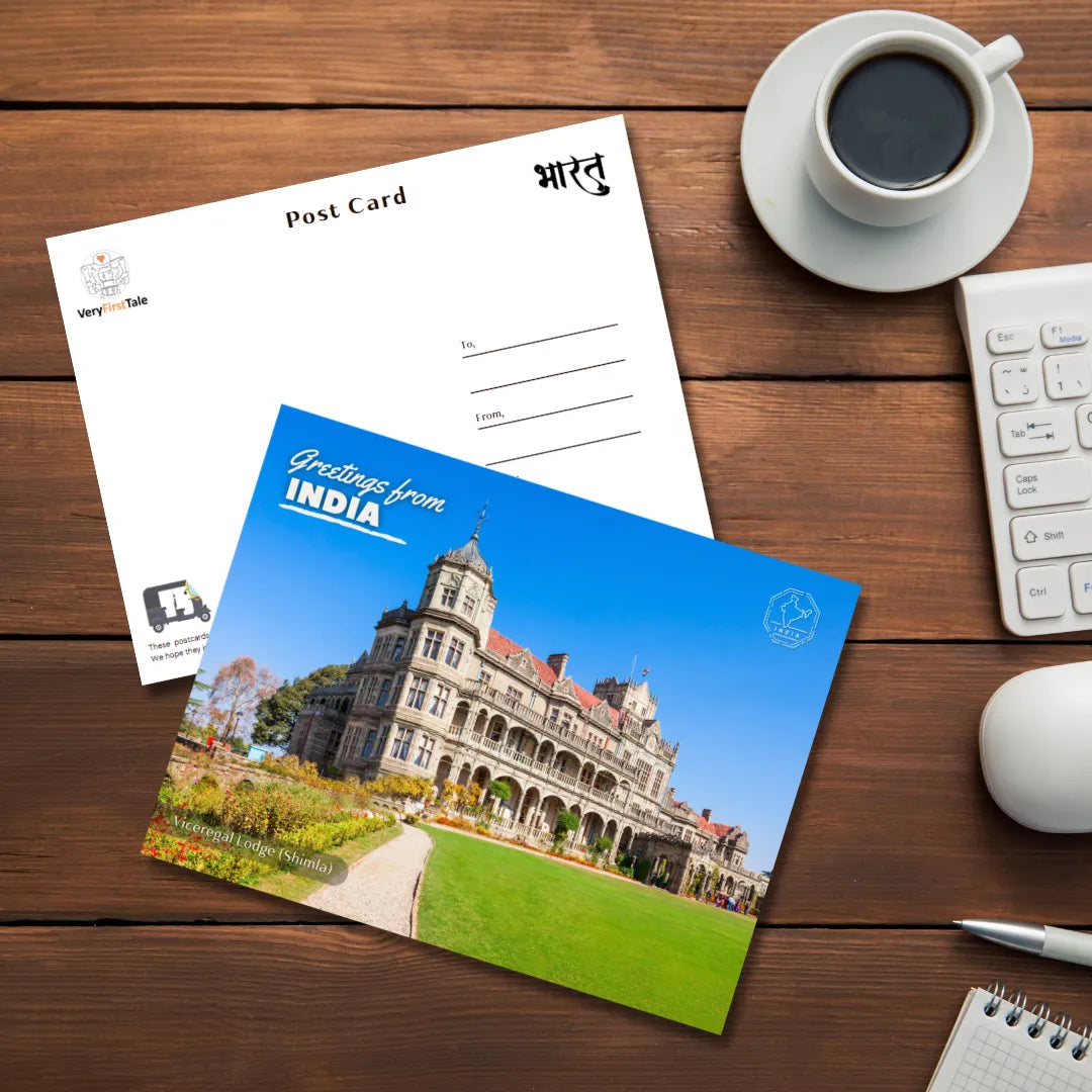 Shimla Viceregal Lodge India Postcards (Free Envelopes)