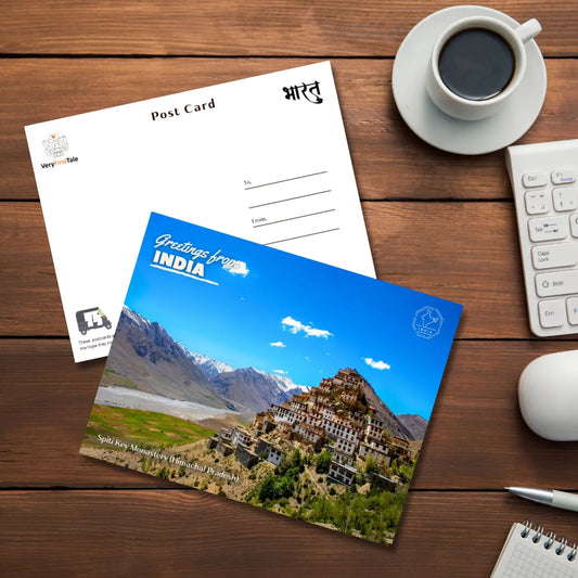 Spiti Key Monastery Himachal Pradesh India Postcards (Free Envelopes)