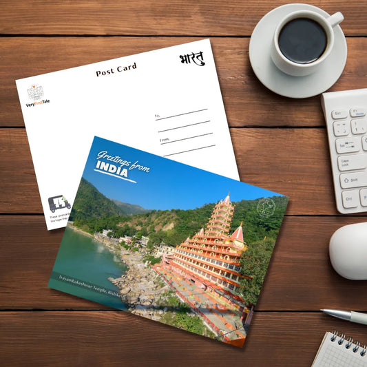 Trayambakeshwar Temple Rishikesh Postcards (Free Envelopes)
