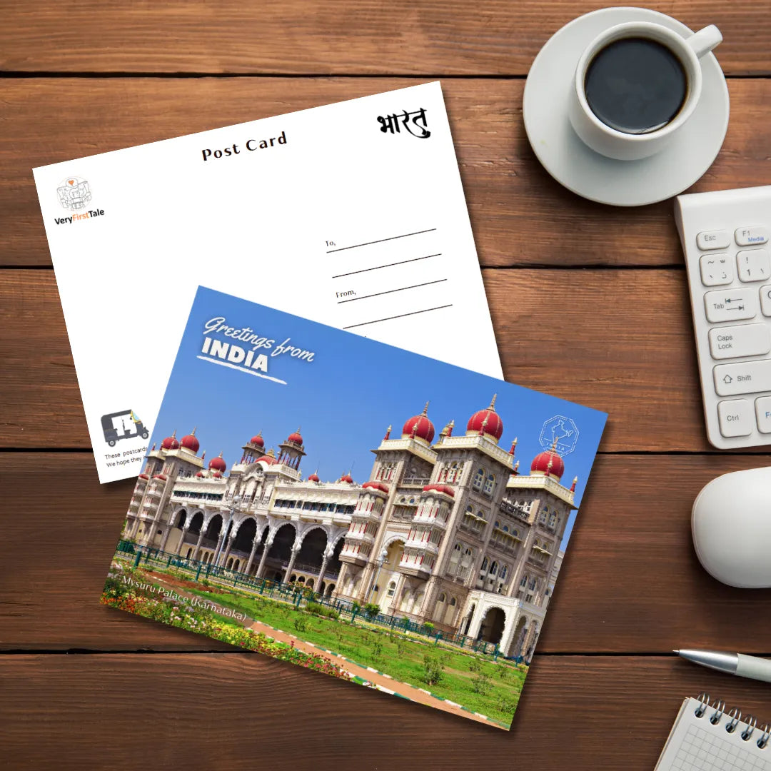 Landmarks of India Postcards - Pack of 6 (Free Envelopes)